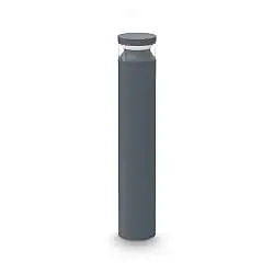 Lampada Da Terra Boeing Led 14W Luce Calda Antracite IP65 Ideal Lux