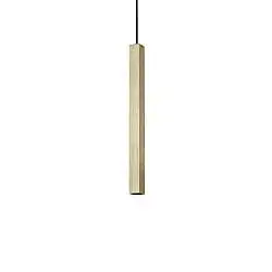 Lampada a Sospensione LOOK LED 11.5W Luce Calda Ottone Satinato Ideal Lux