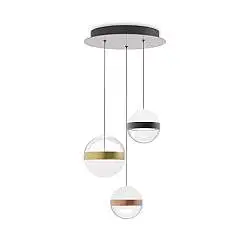Lampadario Galaxy 29W Luce Calda Bianco Regolabile Ideal Lux