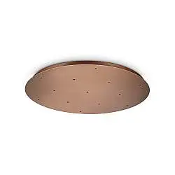 Rosone D750 13 Fori Collezione ROSONE Finitura Rame Diametro 75 Cm Ideal Lux