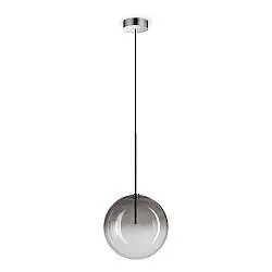 Lampada A Sospensione Equinoxe Cromo Dimmerabile 2W Metallo/Vetro Ideal Lux