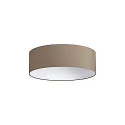 Paralume Cilindro Collezione SET Tortora Altezza 14 cm Diametro 45 cm Ideal Lux