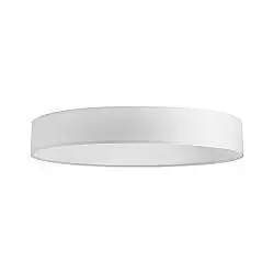 Set Paralume Cilindro 90Cm Bianco Finitura Tessuto Ideal Lux