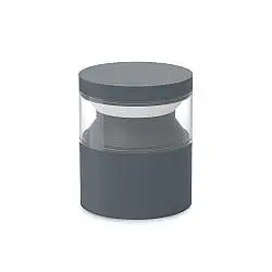 Lampada Da Tavolo Boeing LED 14W Luce Calda Antracite IP65 Ideal Lux