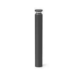 Lampada Da Terra Boeing LED 14W Luce Calda 3000K Nero Ideal Lux
