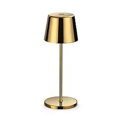 Lampada Da Tavolo Cute LED 2.5W Luce Calda Oro IP65 Ideal Lux