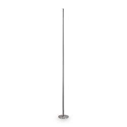 Lampada Da Terra Blade Led 15W Luce Calda Nickel Dimmerabile Ideal Lux