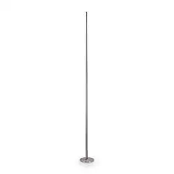 Lampada Da Terra Blade Led 15W Luce Calda Nickel Dimmerabile Ideal Lux