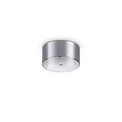Rosone Metallo Cromo Collezione MAPA 9 Cm Altezza 4,2 Cm Ideal Lux
