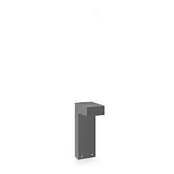 Lampada da Parete Sirio Finitura Antracite IP65 Con Dimmer Ideal Lux