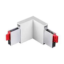 Profilo Angolare Cieco Collezione STEEL Finitura Bianca 9.42 Cm Ideal Lux