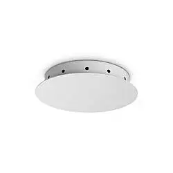 Rosone Magnetico Collezione ROSONE Bianco Diametro 18 Cm Ideal Lux