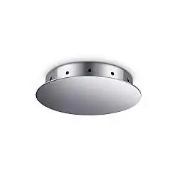 Rosone Magnetico Collezione ROSONE Cromo Ø18 Cm Altezza 3 Cm Ideal Lux