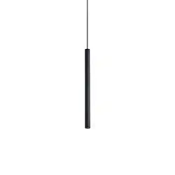 Lampada A Sospensione LOOK 3.5W Luce Naturale Nero Ideal Lux
