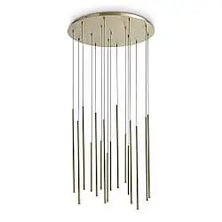 Lampada a Sospensione Collezione LOOK 31W Luce Naturale Ottone Ideal Lux