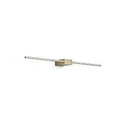 Applique Essence Led 12W Luce Naturale Ottone Dimmerabile Ideal Lux