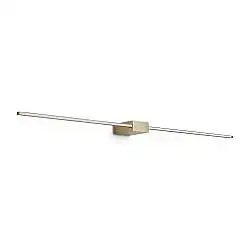 Lampada Da Parete Essence Led 19W Luce Naturale Ottone Ideal Lux