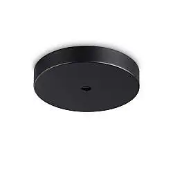 Parte Di Ricambio Mapa Vetro Fumè Finitura Nero Diametro 28 Cm Ideal Lux