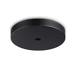 Plafoniera Collezione MAPA Finitura Nera Diametro 36cm Ideal Lux