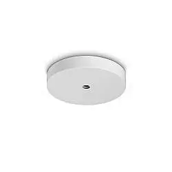 Plafoniera Collezione MAPA Bianca D22 Cm Altezza 4.5 Cm Ideal Lux