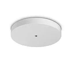 Parte Di Ricambio Mapa Finitura Bianca Ø36Cm Altezza 4,5Cm Alluminio/Vetro Ideal Lux