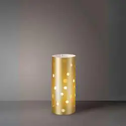 Lampada Da Scrivania-Ufficio Moderna Pois Polilux ® New Gold 1 Luce E27