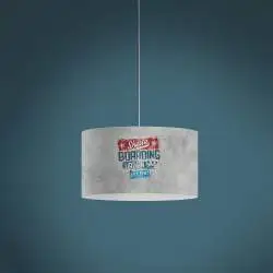 Lampadario Moderno Decolight Polilux ® Grafica Urban 3 Luci E27