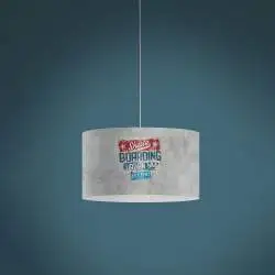 Lampadario Moderno Decolight Polilux ® Grafica Urban 5 Luci E27