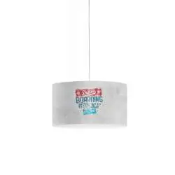 Lampadario Moderno Decolight Polilux ® Grafica Urban 1 Luce E27