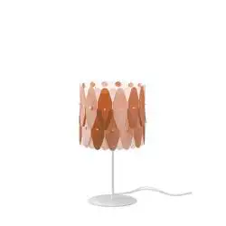 Lampada Da Scrivania-Ufficio Moderna Amanda Polilux ® Rame E Metallo 1 Luce E27