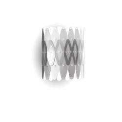 Applique Moderna Amanda Polilux ® Argento 1 Luce E27 Applique Moderna Amanda Polilux ® Argento 1 Luce E27