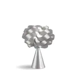 Lampada Ricaricabile Da Tavolo Cloud Polilux ® Argento 1 Luce Led