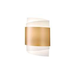 Applique Moderna Bea Polilux ® New Gold 1 Luce E27 Applique Moderna Bea Polilux ® New Gold 1 Luce E27