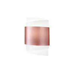 Applique Moderna Bea Polilux ® Pink Metal 1 Luce E27