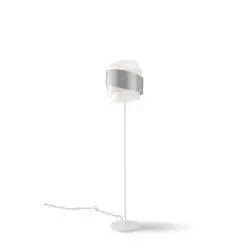 Piantana Moderna Bea Polilux ® Argento E Metallo 1 Luce E27