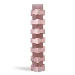 Piantana Moderna Building Polilux ® Pink Metal E Metallo Bianco 3 Luci E27