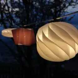 Lampadario Moderno Catenaria Polilux ® Grafica 3 Luci E27