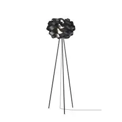 Piantana Moderna 3 Piedi Cloud Polilux ® Nero E Metallo 1 Luce E27