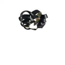 Plafoniera Moderna Cloud Polilux ® Nero 1 Luce E27