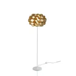 Piantana Moderna Cloud Polilux ® New Gold E Metallo 1 Luce E27