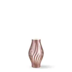 Lampada Da Scrivania-Ufficio Moderna Helios Polilux ® Pink Metal 1 Luce E14