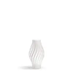 Lampada Da Scrivania-Ufficio Moderna Helios Polilux ® Bianco 1 Luce E27