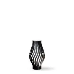 Lampada Da Scrivania-Ufficio Moderna Helios Polilux ® Nero 1 Luce E27 H40Cm