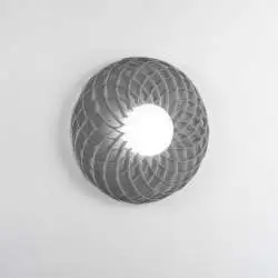 Applique Moderna Dalia Polilux ® Argento 7 Luci Gx53