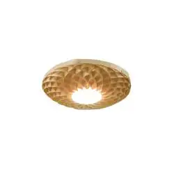 Applique Moderna Dalia Polilux ® New Gold 1 Luce Led Integrato 20W 3000K