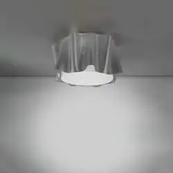 Plafoniera Moderna Folio Polilux ® Argento 3 Luci E27