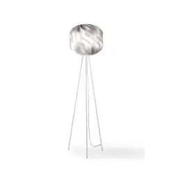 Piantana Moderna 3 Piedi Globe Polilux ® Argento E Metallo 1 Luce E27