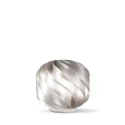 Lampada Da Scrivania Moderna Globe Polilux ® Argento 1 Luce E27 D40Cm