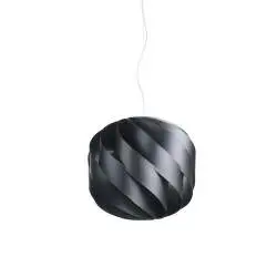 Sospensione Moderna Globe Polilux ® Nero E Metallo Cromo 1 Luce E27
