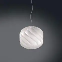 Lampadario Moderno Globe Polilux ® Bianco E Metallo Cromo 3 Luci E27